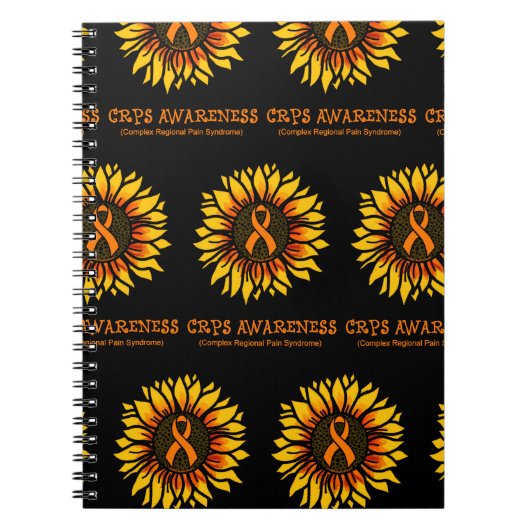 Zonnebloem/Bewustzijn...CRPS Notitieboek (Voorkant)