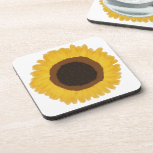 Zonnebloem Bier Onderzetter (Linkerzijde)