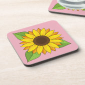 Zonnebloem Bier Onderzetter (Linkerzijde)