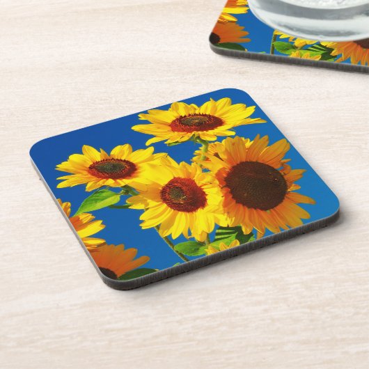 Zonnebloem Bier Onderzetter (Linkerzijde)