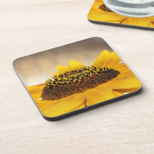 Zonnebloem Bier Onderzetter (Linkerzijde)