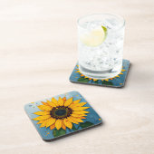 Zonnebloem Bier Onderzetter (Rechterzijde)