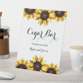 Zonnebloem Bigar Bastal Sign Reclamebord Met Voetstuk (Insitu)