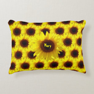 Zonnebloem - Binnenvlieger - Dun Accent Pillow Accent Kussen