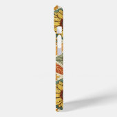 Zonnebloem & blad patroon | op natuur geïnspireerd Case-Mate iPhone case (Achterkant / Links)