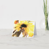 Zonnebloem - BLANK Note Kaart (Voorkant)