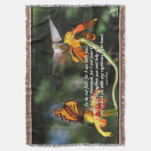 Zonnebloem Blanket Deken (Voorkant Verticaal)