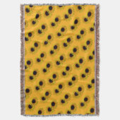 Zonnebloem Blanket Yellow Sunflower Throw Blanket Deken (Voorkant Verticaal)