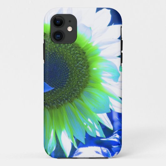  zonnebloem - blauw Case-Mate iPhone case (Achterkant)