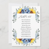 Zonnebloem Blauwe Zeemuizen Kaart (Voorkant)