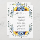 Zonnebloem Blauwe Zeemuizen Kaart (Voorkant / Achterkant)