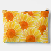 Zonnebloem Blauwgroen Etui (Achterkant)