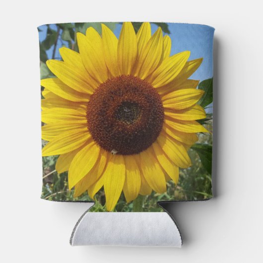 Zonnebloem Blikjeskoeler (Achterkant)