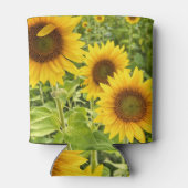 Zonnebloem  blikjeskoeler (Achterkant)