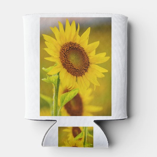 Zonnebloem Blikjeskoeler (Achterkant)