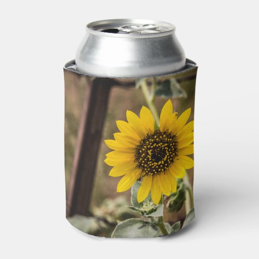 Zonnebloem Blikjeskoeler (Blikje Voorkant)