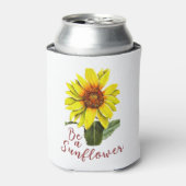 Zonnebloem Blikkoeler Blikjeskoeler (Blikje Voorkant)