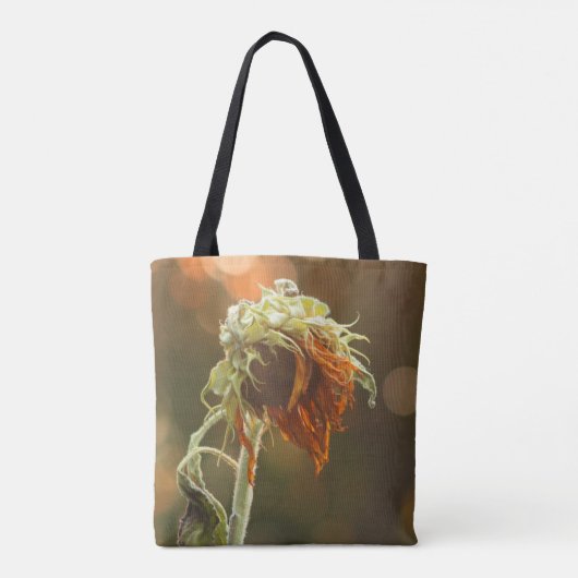 Zonnebloem Bliss Tote Bag (Achterkant)