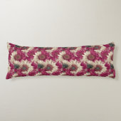 Zonnebloem Bloem Esthetische Decor Boho Memory Foa Lichaamskussen (Voorkant)