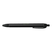 Zonnebloem Bloem Geschenk Zwarte Inkt Pen (Bodem)