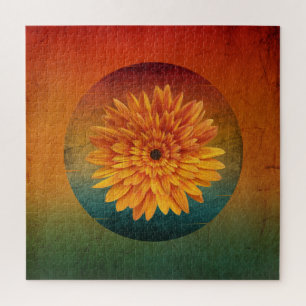 zonnebloem  bloem legpuzzel