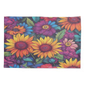 Zonnebloem Bloemen #212 - Kussensloop (Achterkant-Links)