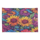 Zonnebloem Bloemen #212 - Kussensloop (Achterkant-Rechts)