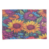 Zonnebloem Bloemen #212 - Kussensloop (Voorkant-Rechts)