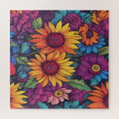 Zonnebloem Bloemen #212 - - Puzzels (Horizontaal)