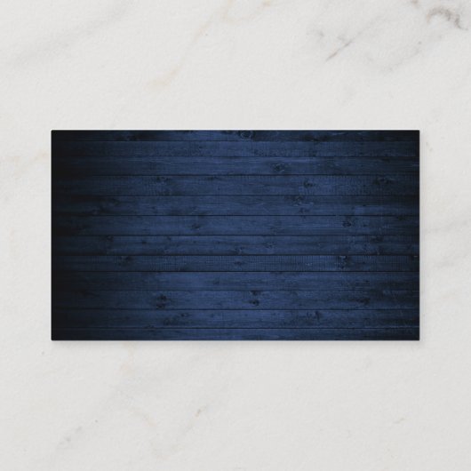 Zonnebloem Bloemen Blauw Bruiloft Registry Invoege Informatiekaartje (Achterkant)