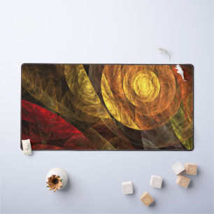 Zonnebloem Bloemen Modern Abstract Kunstpatroon Bureaumat