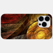 Zonnebloem Bloemen Modern Abstract Kunstpatroon Case-Mate iPhone Case (Achterkant (horizontaal))
