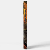 Zonnebloem Bloemen Modern Abstract Kunstpatroon Case-Mate iPhone Case (Achterkant / Links)