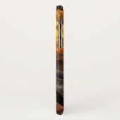 Zonnebloem Bloemen Modern Abstract Kunstpatroon Case-Mate iPhone Case (Achterkant/links)