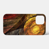 Zonnebloem Bloemen Modern Abstract Kunstpatroon Case-Mate iPhone Case (Achterkant (horizontaal))