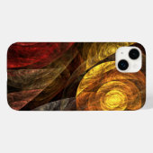 Zonnebloem Bloemen Modern Abstract Kunstpatroon Case-Mate iPhone Case (Achterkant (horizontaal))