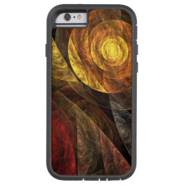 Zonnebloem Bloemen Modern Abstract Kunstpatroon iPhone 13 Hoesje