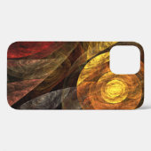Zonnebloem Bloemen Modern Abstract Kunstpatroon Case-Mate iPhone Case (Achterkant (horizontaal))