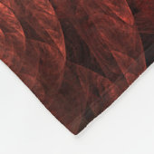 Zonnebloem Bloemen Modern Abstract Kunstpatroon Fleece Deken (Hoek)