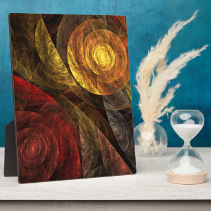 Zonnebloem Bloemen Modern Abstract Kunstpatroon Fotoplaat