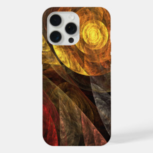 Zonnebloem Bloemen Modern Abstract Kunstpatroon iPhone 15 Pro Max Case