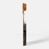 Zonnebloem Bloemen Modern Abstract Kunstpatroon iPhone Hoesje (Linkerkant)