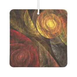 Zonnebloem Bloemen Modern Abstract Kunstpatroon Luchtverfrisser