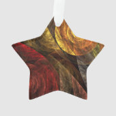 Zonnebloem Bloemen Modern Abstract Kunstpatroon Ornament (achterkant)