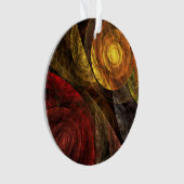 Zonnebloem Bloemen Modern Abstract Kunstpatroon Ornament (voorkant)