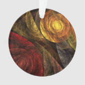 Zonnebloem Bloemen Modern Abstract Kunstpatroon Ornament (voorkant)