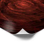 Zonnebloem Bloemen Modern Abstract Kunstpatroon Poster (Hoek)