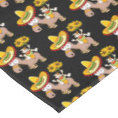 Zonnebloem Bloemen Paard Tafelkleed (Gekanteld)