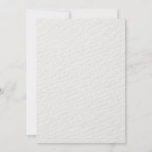 Zonnebloem Bloemen Rustiek Baby shower Uitnodiging (Achterkant)