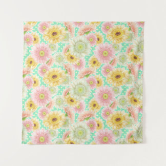 Zonnebloem Bloemen Tapijt – Bright Boho Wall decor Wandkleed